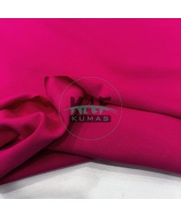  1x1 Ribana Kumaş | Esnek Penye Kumaş (Pamuklu, Likralı Eni 180 cm) | Fuşya