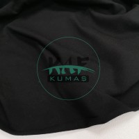 Penye Süprem Kumaş | Kumaş Eni: 150 cm | Siyah Penye Süprem Kumaş | Kumaş Eni: 150 cm | Siyah