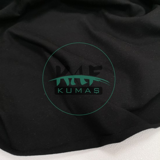 Penye Süprem Kumaş | Kumaş Eni: 150 cm | Siyah