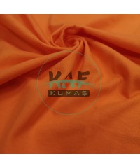 Penye Süprem Kumaş | %100 Pamuk | Turuncu