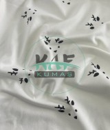 Baskılı Pamuk Penye Süprem Kumaş | Geyik