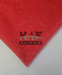 Simli Yılbaşı Tül Kumaş | Kırmızı Simli Yılbaşı Tül Kumaş | Kırmızı
