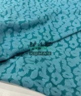 Baskılı Penye Şardonlu İki İplik Kumaş | Beyaz Noktalar