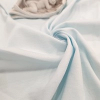S10 | Buz Mavi Penye Süprem (30/1 - 150 GSM, 180 CM) Tişörtlük Pamuk Kumaş