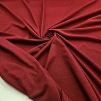 Pamuk Penye Süprem Kumaş | Bordo