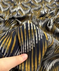 Viskon Dokuma Belmando Kumaş | Kalp