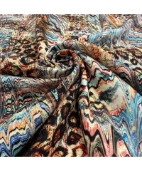 Viskon Dokuma Belmando Kumaş | Leopar