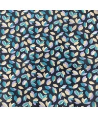 Viskon Dokuma Vual Kumaş | Yapraklar