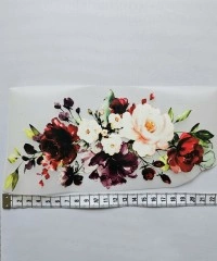 Termo Transfer Baskı | Çiçek III | Ütü Baskısı