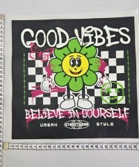 Termo Transfer Baskı | Çiçek | Ütü Baskısı