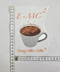 Termo Transfer Baskı | Kahve 2 | Ütü Baskısı