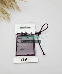 3 mm Yuvarlak Yumuşak Lastik İp 5 mt | Bel Paça Don Lastiği | Aksesuar Lastiği Bordo_177