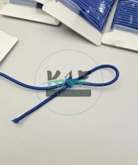 3 mm Yuvarlak Yumuşak Lastik İp 5 mt | Bel Paça Don Lastiği | Aksesuar Lastiği Saks Mavi_213