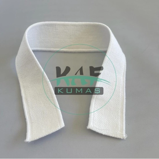 Beyaz Örme Manşet