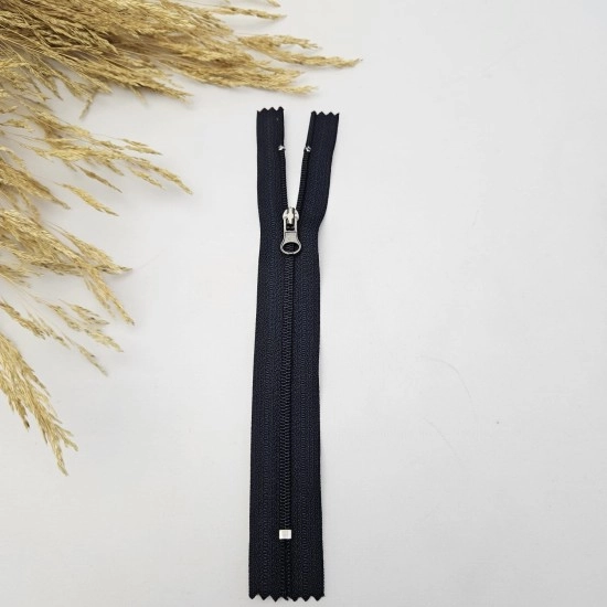 Pantolon Fermuarı | Kemik Fermuar Uzunluk: 16 cm Lacivert
