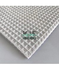 Büyük Kareli Waffle Pike Kumaş | 100% Pamuk | W-08