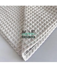 Büyük Kareli Waffle Pike Kumaş | 100% Pamuk | W-08