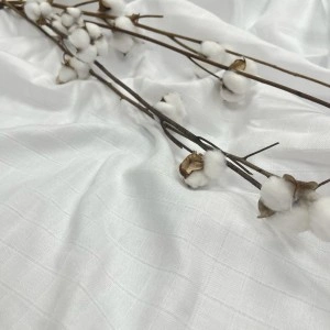 Kareli Beyaz Müslin 