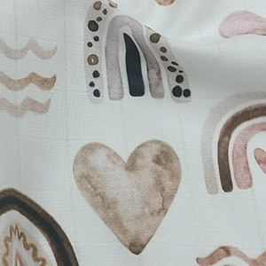 Kareli Baskılı Pamuk Müslin | 180 cm