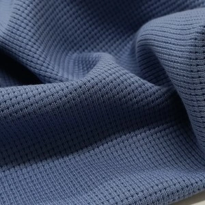 Düz Renk Örme Waffle (Giyimlik)