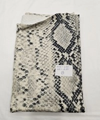 Baskılı Pes Penye Parça Süprem Kumaş | Yılan 54