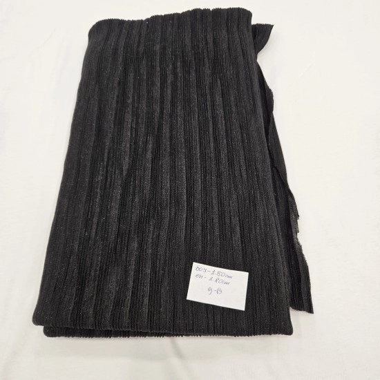 %100 Pes Siyah Parça Kumaş | 150x180 cm | 9-69