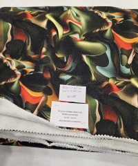 Baskılı Penye 3 İplik Parça Kumaş | 120x140 cm | 500 gr