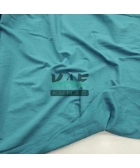 Penye %95 Pamuk %5 Elastan İki İplik Kumaş | Gök Mavi