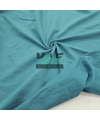 Penye %95 Pamuk %5 Elastan İki İplik Kumaş | Gök Mavi