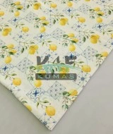 Delikli Ribana Kumaş | 100% Pamuk | Desen 12