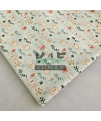 Delikli Ribana Kumaş | 100% Pamuk | Desen 1