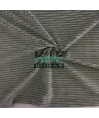 Fitilli Kadife Kumaş | Yeşil