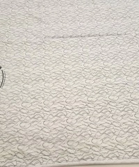 Beyaz Zemin Köpekler Desen Pano Kumaş 180x 82cm