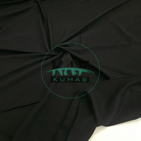 Micro Modal Penye Süprem Kumaş | Siyah