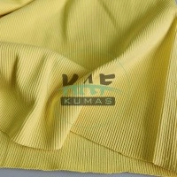 Kaşkorse Kumaş | Sarı | Sweatshirt Kombini için uygundur. Body, elbise vb. de dikilebilir. 