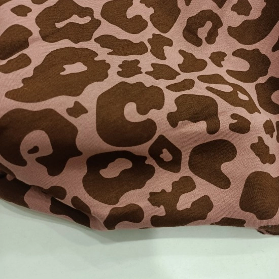 3 İplik Baskılı Kumaş | Pudra