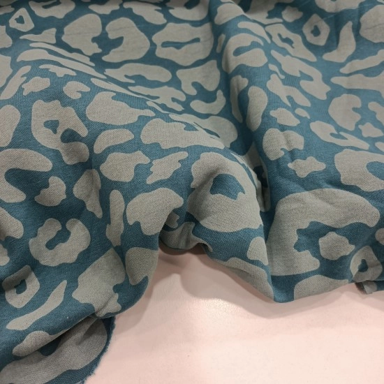 3 İplik Baskılı Kumaş | Yeşil