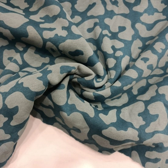 3 İplik Baskılı Kumaş | Yeşil