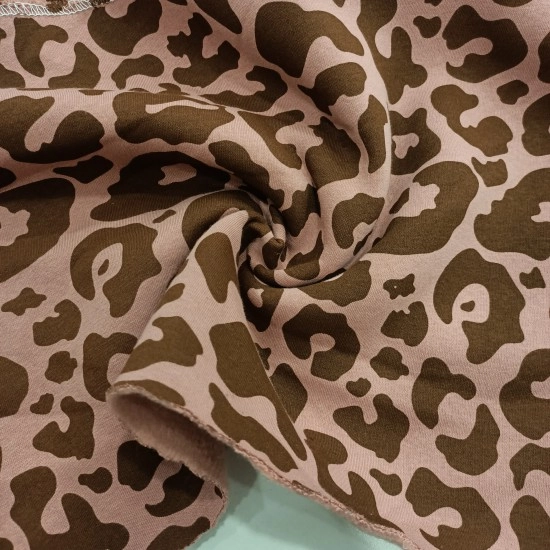 3 İplik Baskılı Kumaş | Pudra