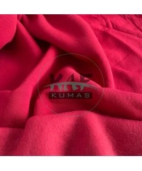 3 İplik Şardonlu Kumaş | Kiraz Kırmızısı