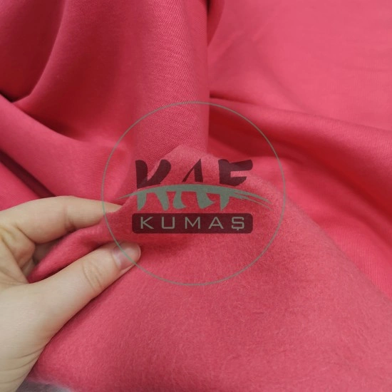 3 İplik Şardonlu Kumaş | Nar Rengi