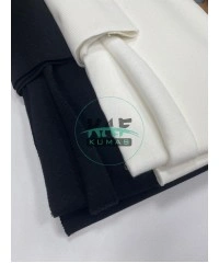 3 İplik Şardonlu Kumaş | Siyah