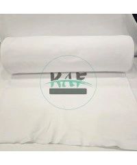 001 1x1 Ribana Kumaş | Esnek Penye Kumaş (Pamuklu, Likralı) | Beyaz 