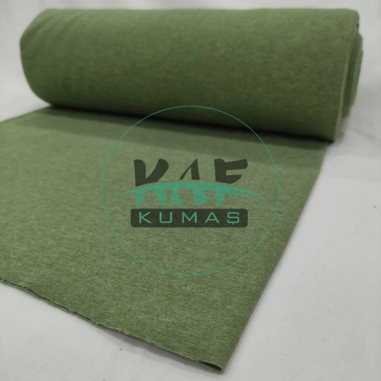 083 Ribana Kumaş | Melanj Kuşkonmaz Yeşili