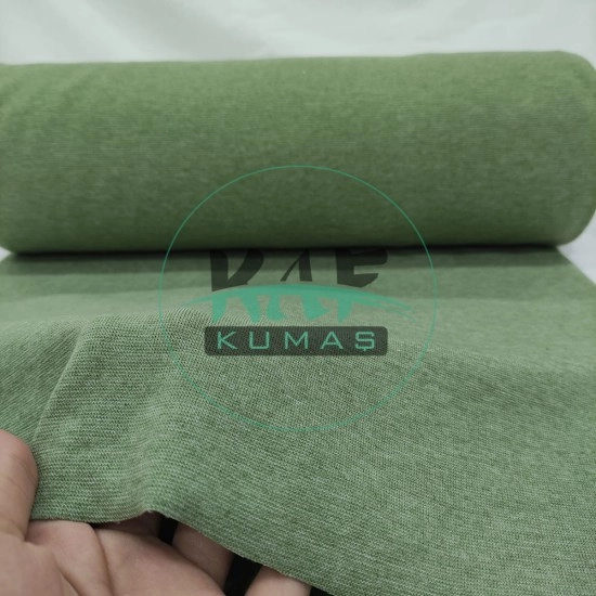 083 Ribana Kumaş | Melanj Kuşkonmaz Yeşili