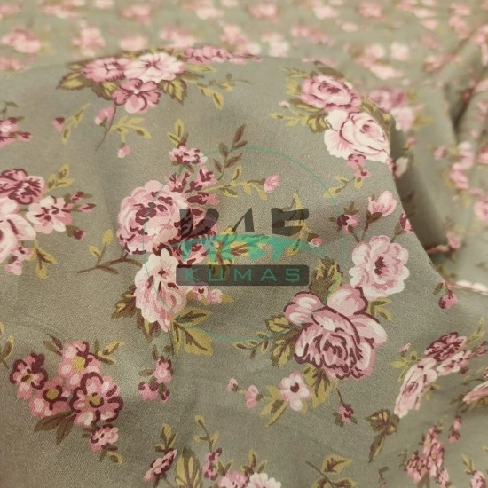 %100 Pamuk Dokuma Vual Kumaş | Yazlık Elbiselik Kumaş