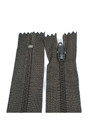 Pantolon Fermuarı | Kemik Fermuar Uzunluk: 18 cm Koyu Kahverengi