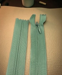 Gizli Fermuar | Uzunluk: 35 cm | Su Yeşili