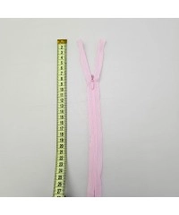 Gizli Fermuar | Uzunluk: 25 cm | Bebe Pembe