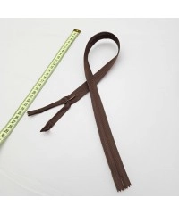 Gizli Fermuar | Uzunluk: 25 cm | Kahverengi